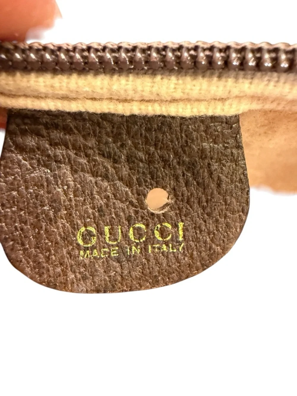 Vintage Gucci Brown GG Supreme Canvas Crossbody Bag - Picture 11 of 16